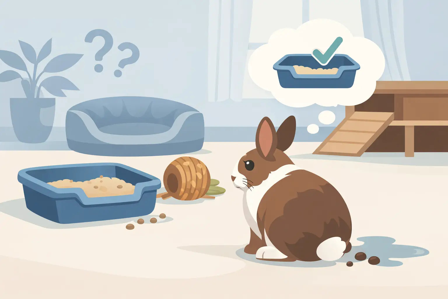 Why Your Rabbit Misses the Litter Box