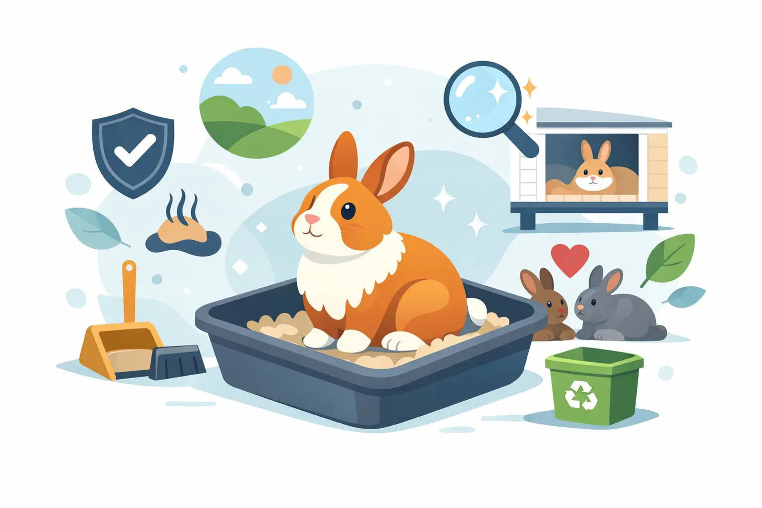 7 Rabbit Litter Box Benefits That Matter - LavieLoo Store