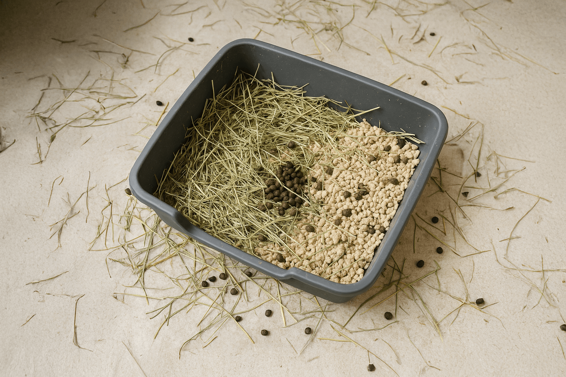 Messy Bunny Litter Box