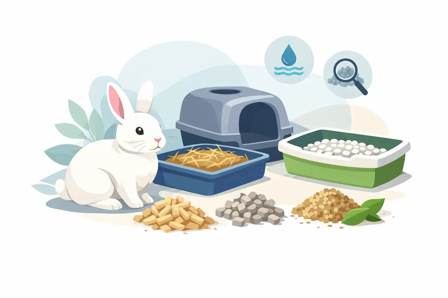 Best Bunny Litter Box Materials Compared - LavieLoo Store