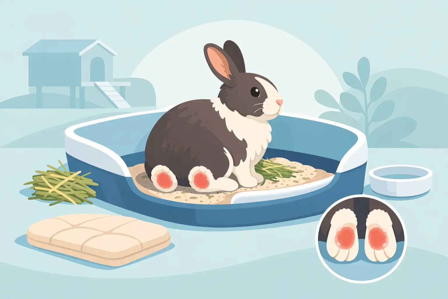 Best Litter Box for Rabbits With Sore Hocks - LavieLoo Store