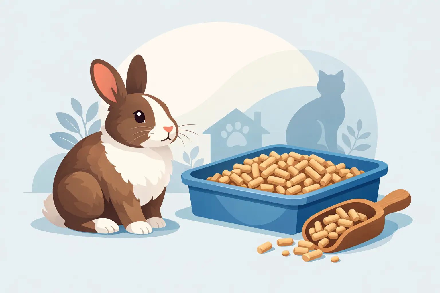 Can Rabbits Use Cat Litter Pellets Safely? - LavieLoo Store
