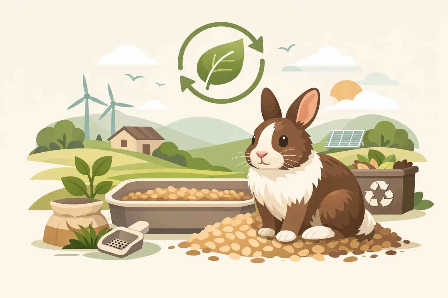 Eco Friendly Rabbit Litter Solutions Guide - LavieLoo Store