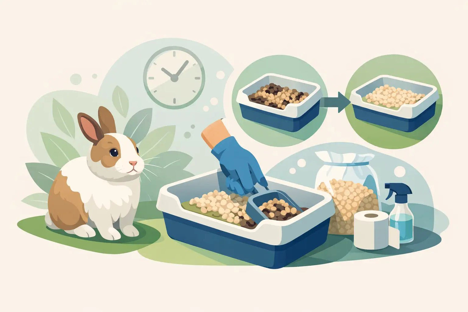 How Often Should You Change Rabbit Litter? - LavieLoo Store