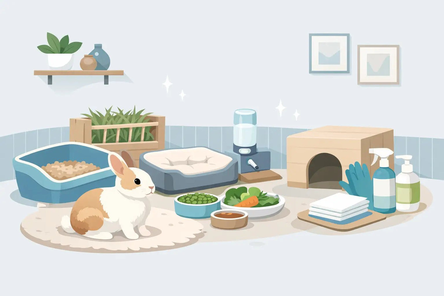 Indoor Rabbit Hygiene Setup Guide - LavieLoo Store