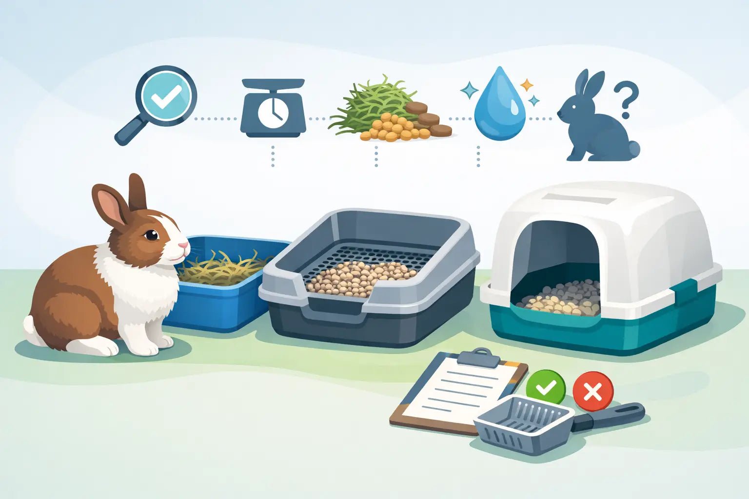 Rabbit Litter Box Comparison: What Matters - LavieLoo Store