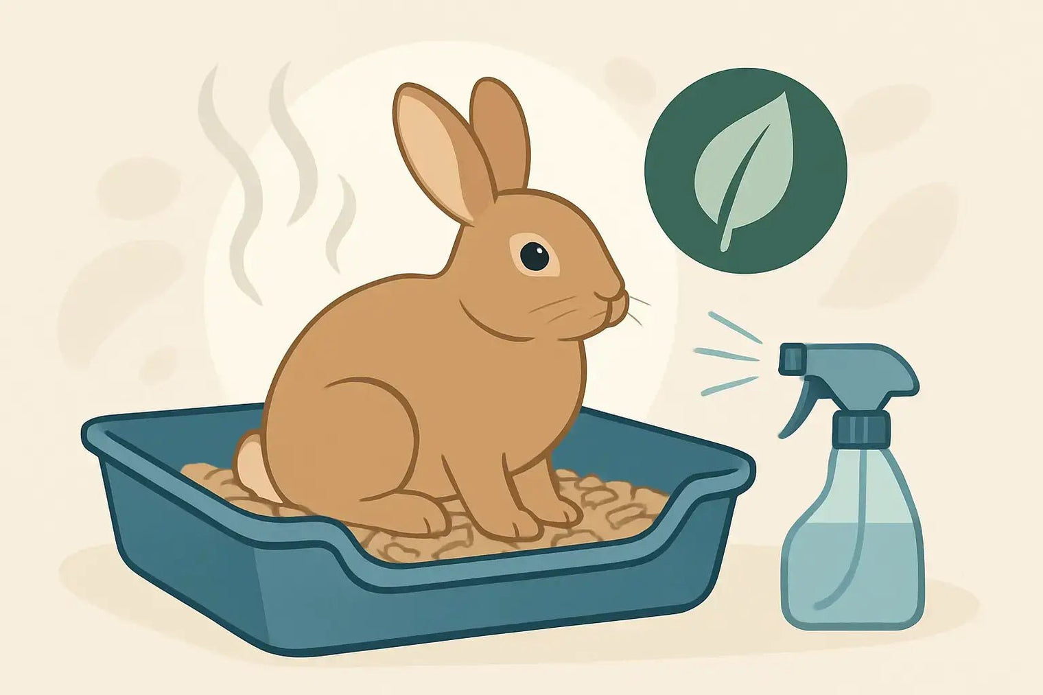 Rabbit Litter Box Odor Control That Works - LavieLoo Store
