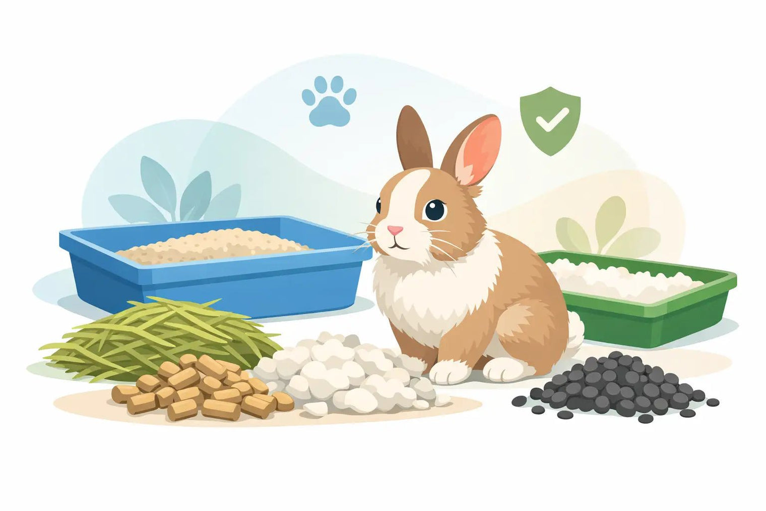 What Is the Safest Rabbit Litter Material? - LavieLoo Store