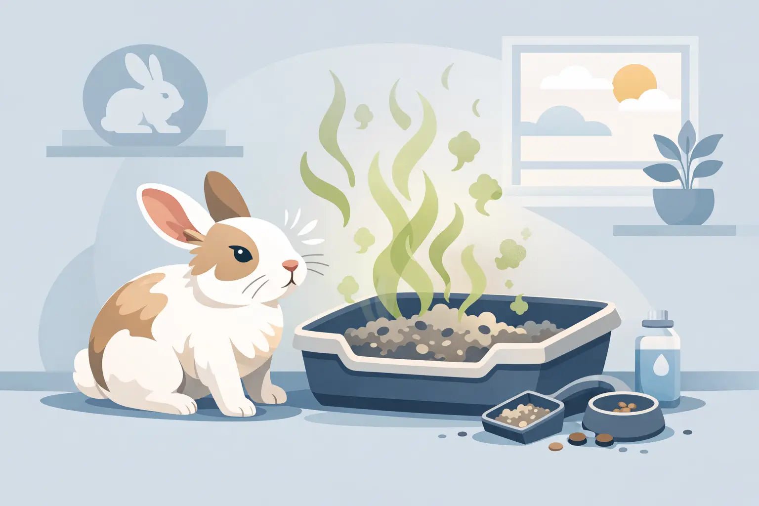 Why Does Rabbit Litter Smell Fast? - LavieLoo Store