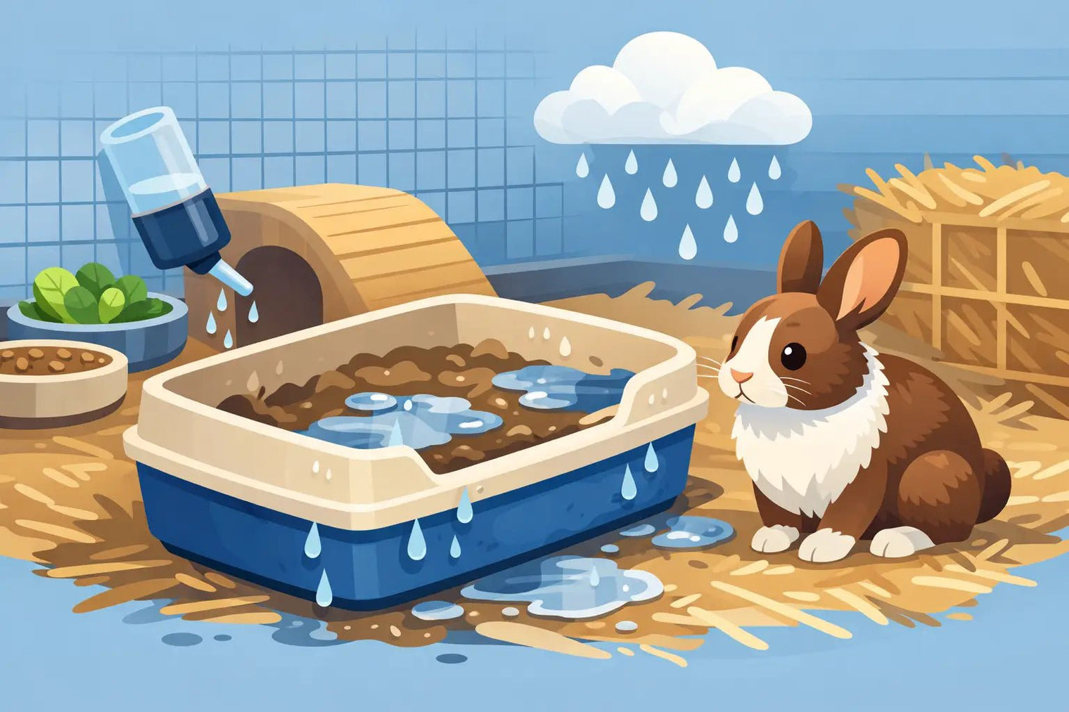 Why Is My Rabbit Box Always Wet? - LavieLoo Store