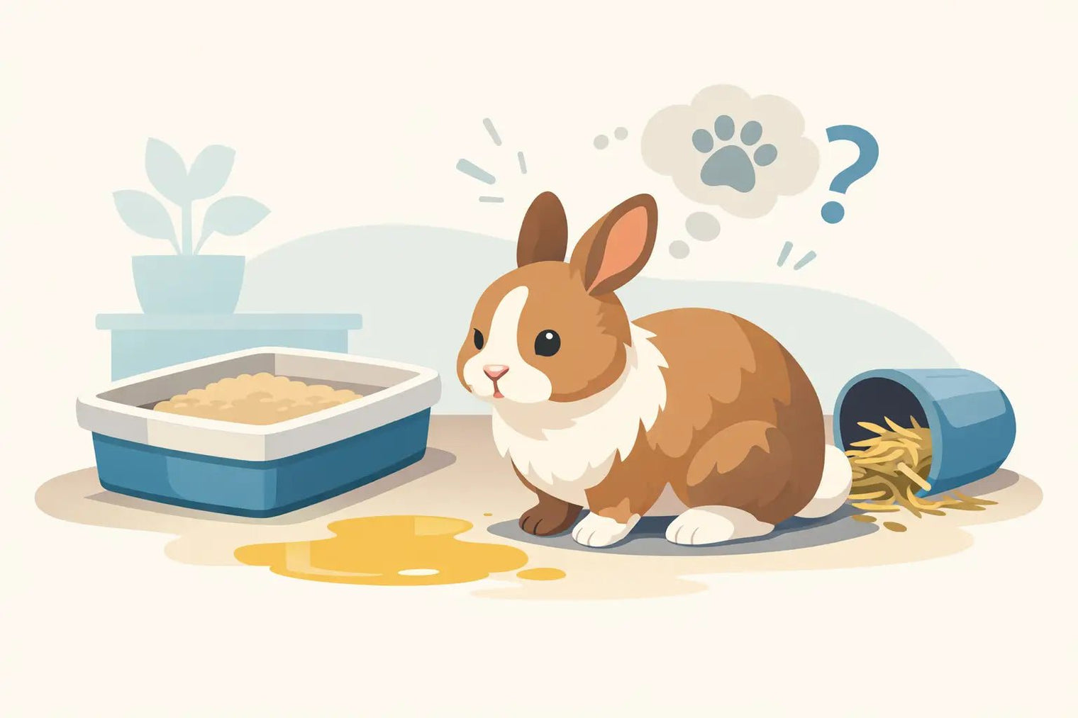 Why Is My Rabbit Peeing Outside the Litter Box? - LavieLoo Store