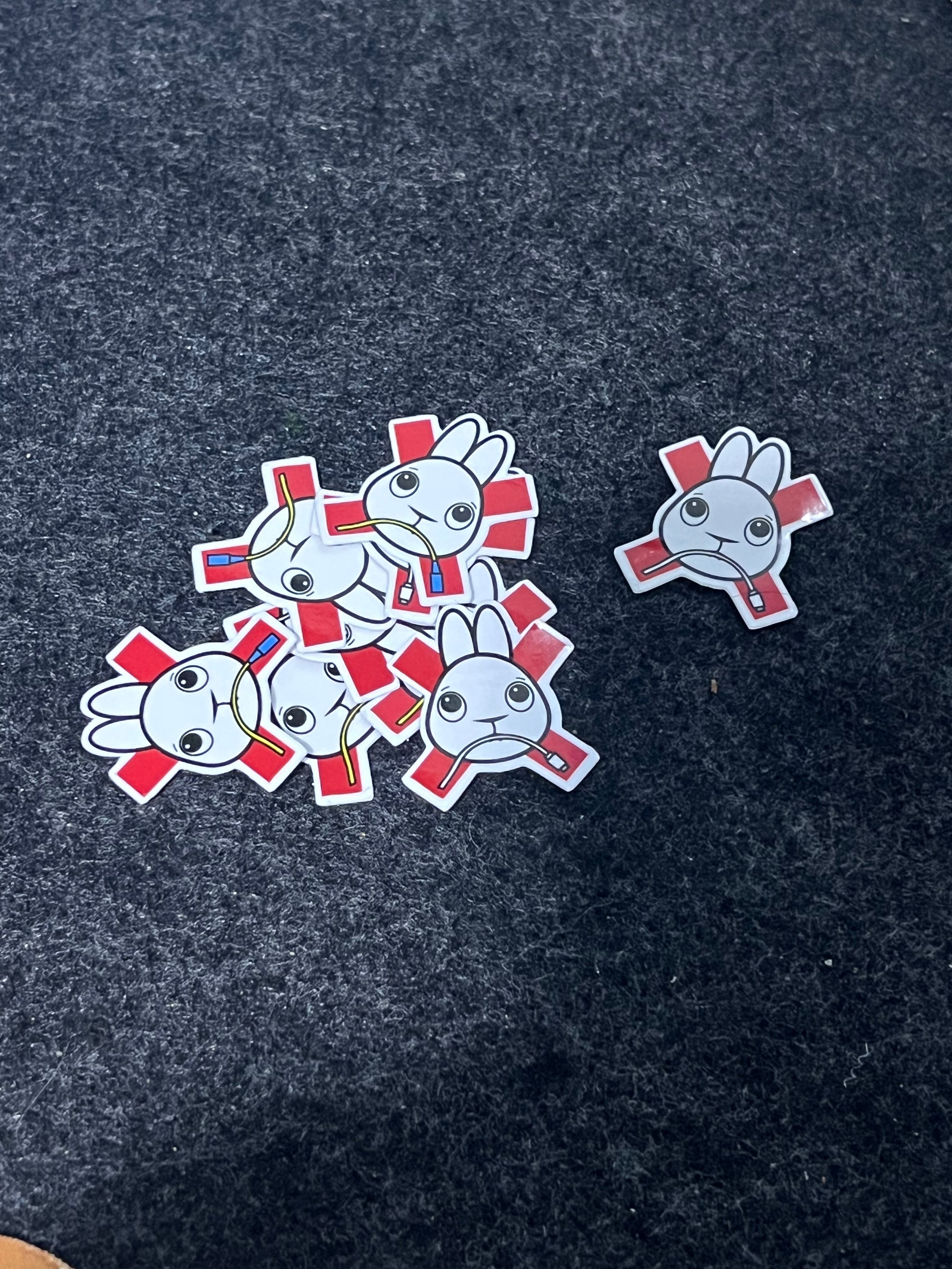 Printyed Lavieloo Rabbit stickers