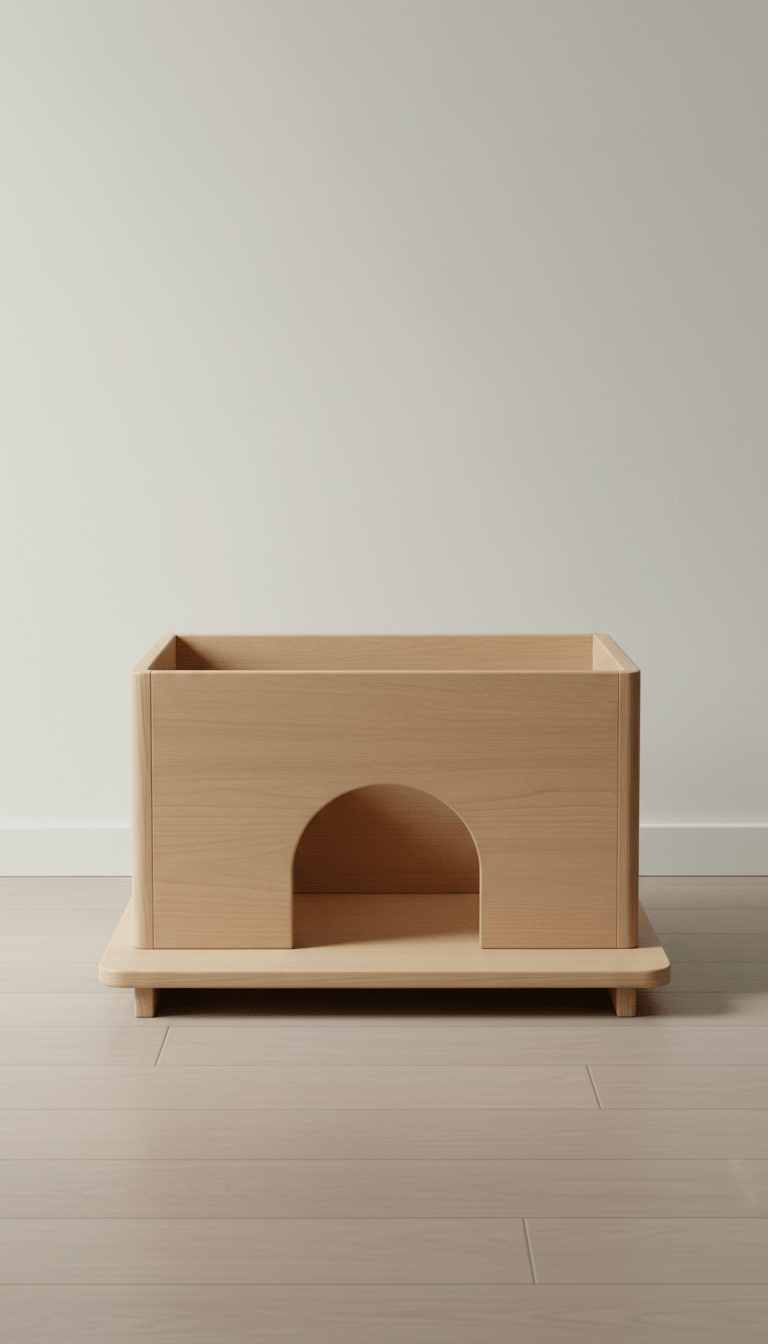 Solid Wood Rabbit Litter Box - LavieLoo Store